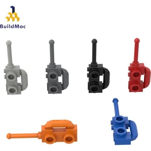 BuildMOC Compatible Assembles Particles 19220 Walkie Talkie Building Blocks Parts DIY electric Educational gift Toys