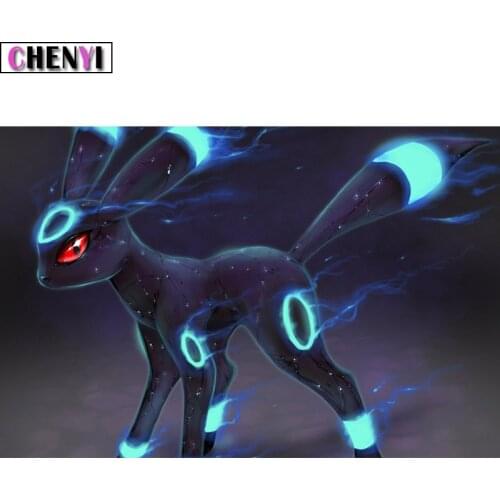 CHENYI 5D Diy Diamond Painting Cross Stitch Cartoon Pony Diamond Embroidery Full Square Crystal Mosaic Crafts Home Decoration