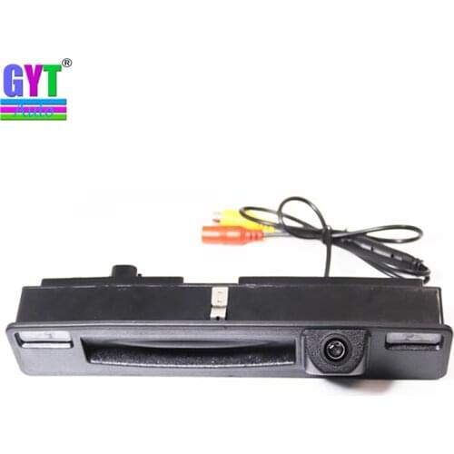 HD CCD Car Trunk Handle Reverse Parking Rear View Camera for Ford Focus 2015 2016 2017 with night vision
