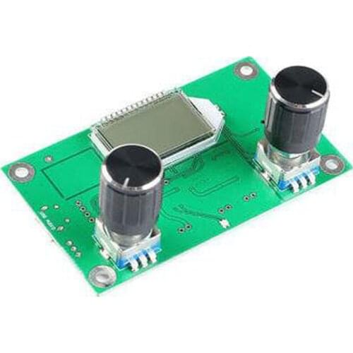 FM Radio Receiver Module Frequency Modulation Stereo Receiving PCB Circuit Board With Silencing LCD Display 3-5V LCD Module