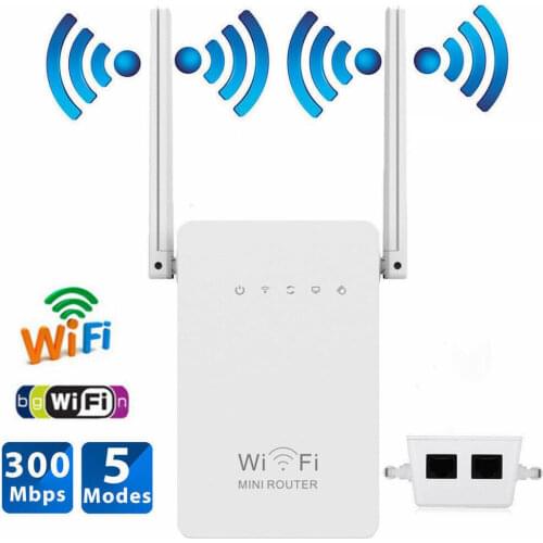 5 Ghz WiFi Repeater Wireless Wifi Extender 300Mbps Wi-Fi Amplifier 802.11N Long Range Wi fi Signal Booster Wifi Repiter