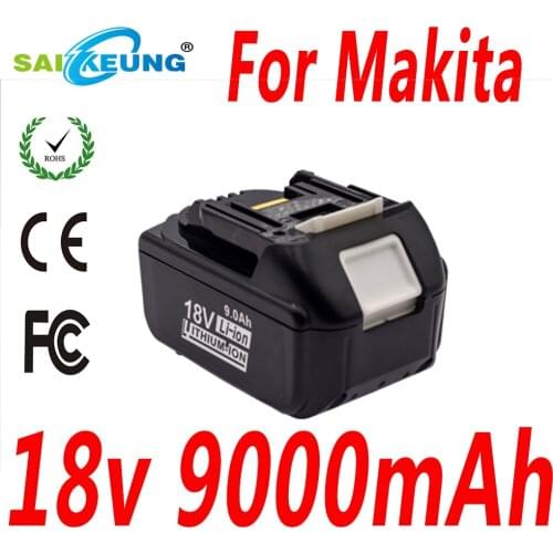Replace Makita Tools Kit 18V 9000mAh Lithium Ion Battery, Compatible with BL1850B BL1845B BL1860B BL1820 BL1815 BL1835 Battery