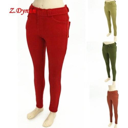 1/6 Scale womens clothes tight leggings pants Various colors available for 12 inch tbl ph action figure doll