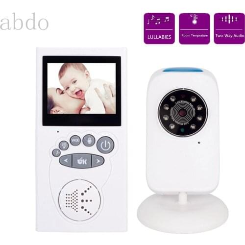 2.4" Wireless Baby Monitor With Night Vision Two Way Talk -Electronic Babysitter Temperature Monitor Video Baby Monitor