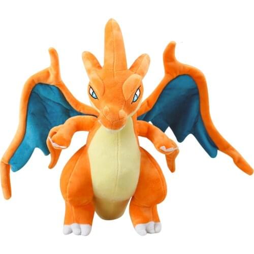 5pcs/lot 30cm TAKARA TOMY Pokemon Mega Evolution Y Charizard Plush Soft Stuffed Animals Toys for Kids Children Gifts