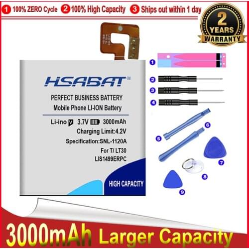 3000mAh LIS1499ERPC Mobile Phone Battery Use for Sony Ericsson Xperia T LT30 LT30i LT30P LT30H etc Phones