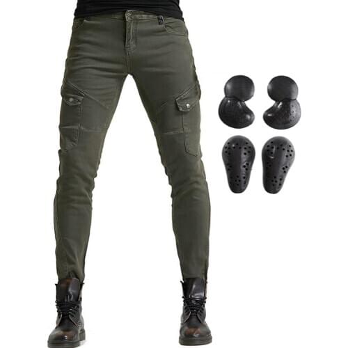 2020 Men Women Motorcycle Riding Jeans Biker Jeans Protective Pants Knight Hockey Biker Armor Pants ATV off Road Street DirtBike
