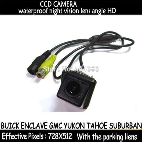HD CCD Car Rearview Camera night vision car rear view camera reversing Backup Camera for BUICK ENCLAVE GMC YUKON TAHOE SUBURBAN