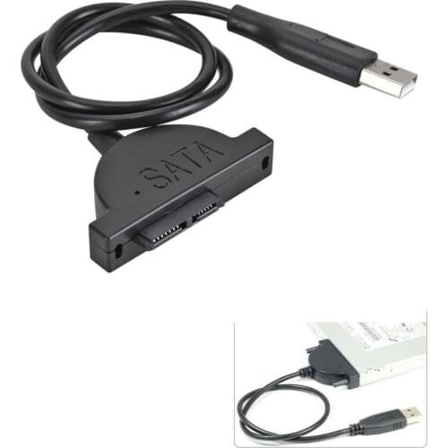 Sata To Usb Adapter Converter Cable 13p For Laptop Odd Cd Dvd Optical Drive
