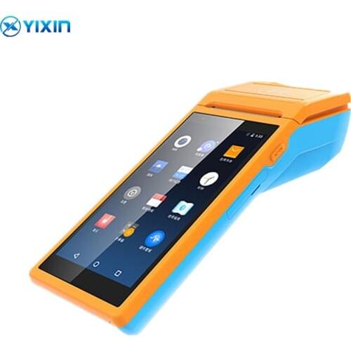 Loyverse POS Android 8.0 POS PDA Mini Receipt Printer 58mm Handheld POS Terminal Bluetooth WIFI 3G Camera PDA