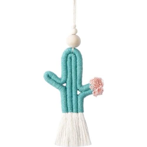 M4YF Cactus Wall Decor Wall Hanging Ornament Modern Home Decoration Accessories Hanging Pendant for Bedroom Kids Rooms