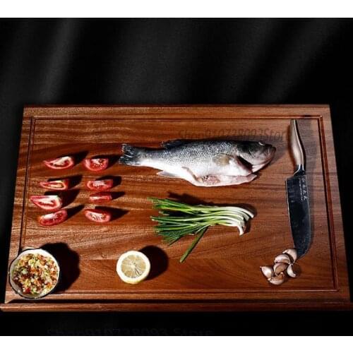 Panel Household And Panel Rolling Panel Large Size Solid Wood Rolling Dumpling Skin Wrapping Dumpling Kneading Panel Chopping Bo