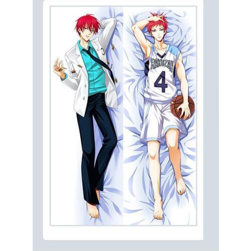 Hot Japan Anime Kurokos Basketball Seijuro Akashi Hugging Body Pillow Case decorative pillows