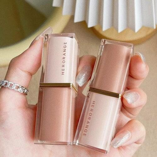 Pink Tube Matte Crystal Lipstick Waterproof Moisturizing Lip Stick Misty Color Matte Lip Gloss Makeup Cosmetics Labiales Beauty