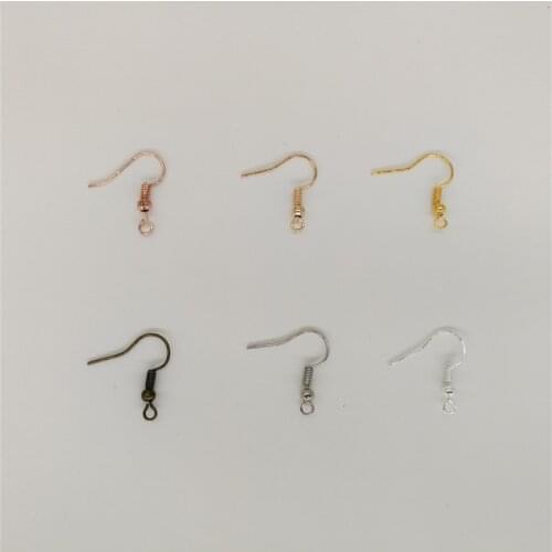 100pcs 18x20mm Earrings Hooks DIY Earring Findings Clasps Hook Jewelry Making Accessories Earwear Jewelry for Women Wholesale