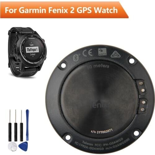 Original Replacement Watch Battery For Garmin Fenix 2 Fenix2 GPS Watch Authentic Wtach Battery With Free Tools