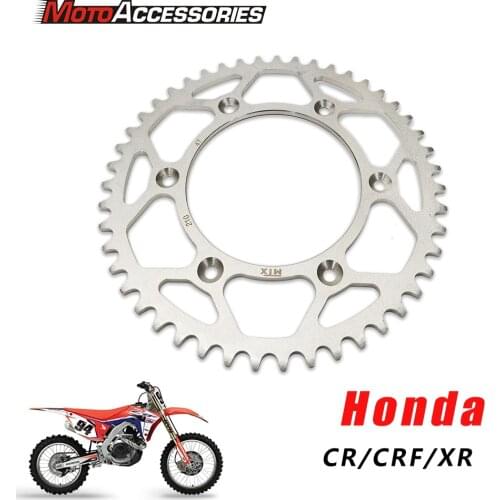 Steel Rear Sprocket For Honda Off Road XR 250 XL250 LX 450 XL650 XR450 XR650, CR125 CR250 CR500, CRF150 CRF250 CRF 250 CRF450