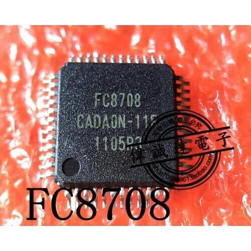 1Pieces New Original FC8708T FC8708 QFP48 In Stock Real Picture