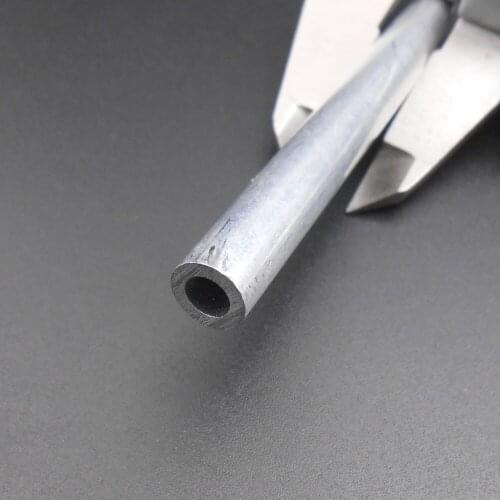 100Pcs Length 10CM 3*2MM 5*3MM 6*4MM 8*5MM Aluminum Hollow Circular Tube Car Gear Wheel Axle DIY Transmission Shaft *FD887-889