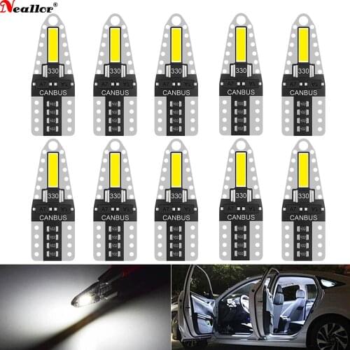 10x CANBUS T10 Led W5W Led interior Car Light 194 168 for BMW E46 E53 E90 E82 E60 X3 E83 E91 Touring X5 E70 X6 E71 E36 Coupe F25