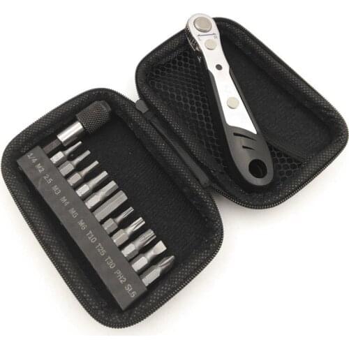 2021 Bike Bicycle Ratchet Wrench Tool Set Road Bike Spanner Wrench Kit Cycling Mini Repair Tools MTB Hex Torx Wrench Bits New