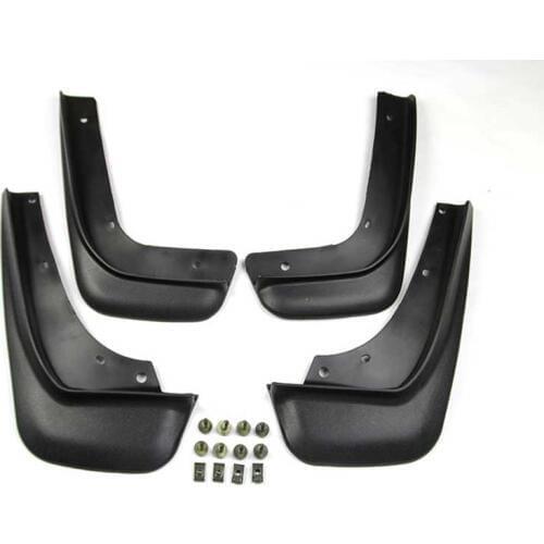 4pcs Premium Auto Front&Rear Heavy Duty Molded Flares Splash Mud Flaps Guards Fenders For Volvo C30 2010-2019