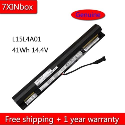 7XINbox 41Wh 14.4V Genuine L15L4A01 L15S4A01 L15M4A01 L15S4E01 Battery For Lenovo IdeaPad 100 15-IBD 80QQ 5B10H70338 5B10H70340