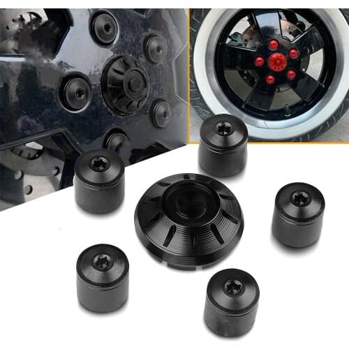 Decorative Hubcap Side Screw Cap Wheel Hub Cover GTS250 GTS300 For Piaggio Vespa GTS Sprint Primavera LXV LX 125 150 200 250 300