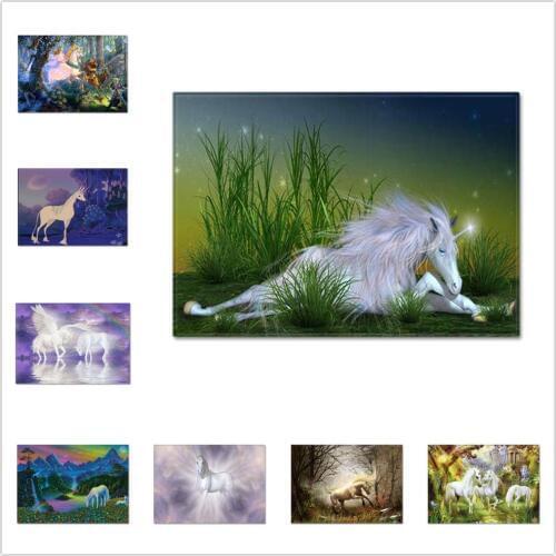 3D Unicorn Pattern Childrens Rugs Baby Crawl Antiskid Floor Mats Child Home Bedroom Large Size Carpets Kids Room Play Area Rug