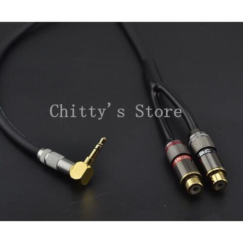 3.5mm to RCA Double Lotus female seat