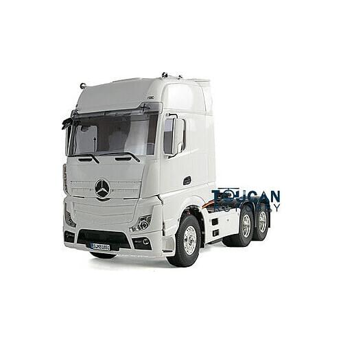 Hercules 1/14 Scale 3Axles DIY Bz RC Tractor Truck Trailer KIT Model Motor TH01015-SMT4