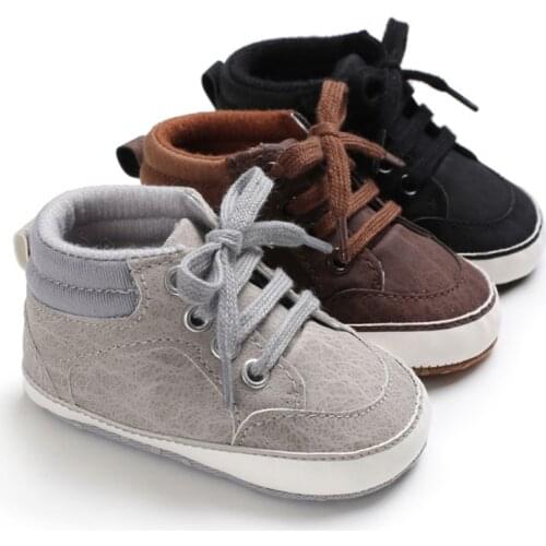 Baby Soft Soles Casual Shoes Toddler Infants Boys Girls Cotton Non-Slip Autumn/Winter Warm Sneakers for 0-18M