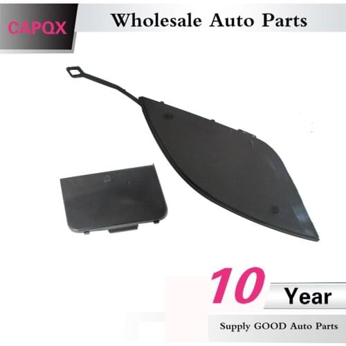 CAPQX For Benz W204 C180 C200 C260 C280 C300 2007-2011 Front or Rear Bumper Trailer Cover Tow Bracket Cover Tow Hook Cover Cap