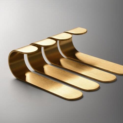 Brass Wall Hooks, Non-hole Gold Hooks, Coat Hooks, Brushed Cabinet Handles, Strong Load-bearing Hooks, Furniture Hardware