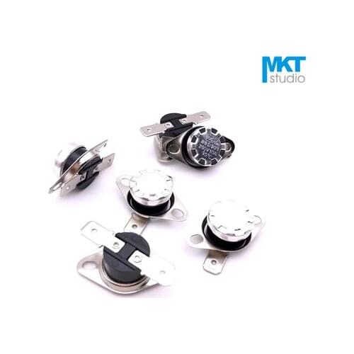 50Pcs KSD301 40/45/50/55/60/65/70/75/80/85/90/95/100 Degree Normally Open Temperature Detect Switch(TDS), Thermostat Sensor