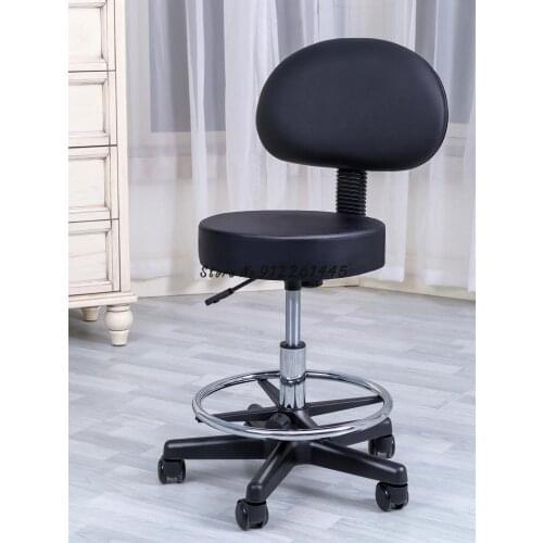 Karen poem swivel chair lift front desk bar chair simple backrest bar stool home kitchen dining table chair high stool