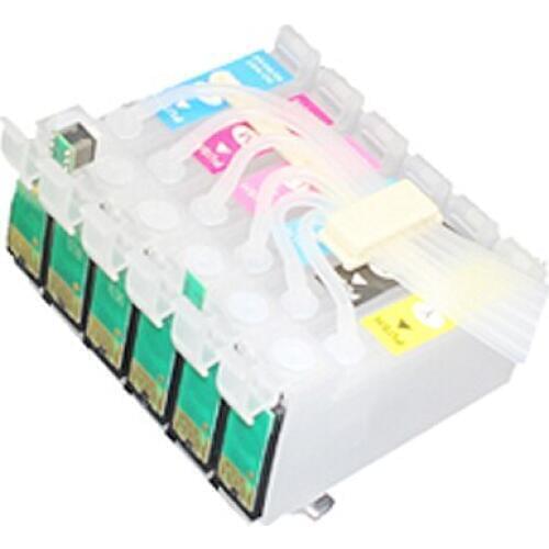 UP T0801 801 EMPTY CISS ink cartridges compatible for epson PX810FW PX800FW PX730WD PX720WD PX710W PX700W PX660 PX650 P50