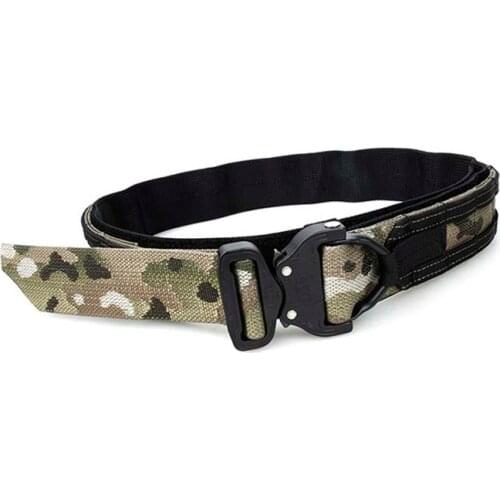 TMC NEW 1.75 inch Black DRing Fighter Belt Multicam Tactical CS Outdoor Military Hunting Shooter Belt