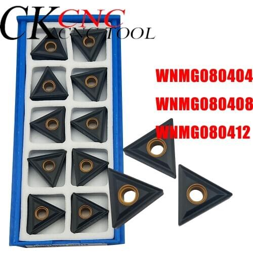 10PCS TNMG160404 TNMG160408 TNMG160412 external turning tools lathe carbide insert TNMG1604 suitable for cast iron lathe tool