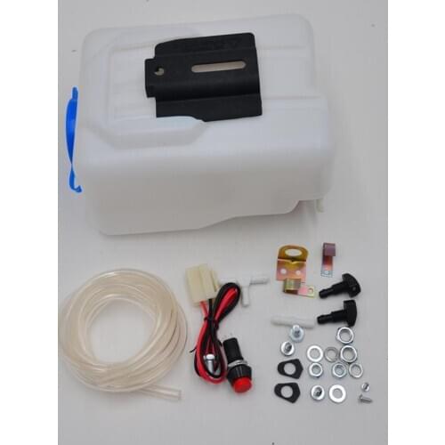 Universal Windshield Wipe Washer Kit Tank Bottle For 12v Classic 160186