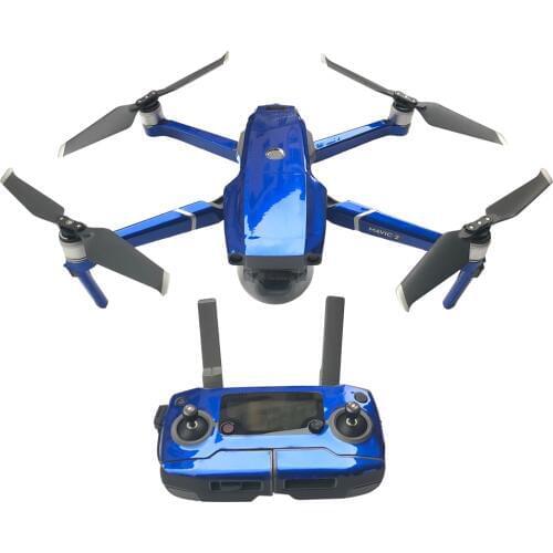 1set Fluorescence Remote Control Body Arm Full Set stickers Waterproof Cool Sticker for DJI Mavic 2 Pro/Zoom Drone