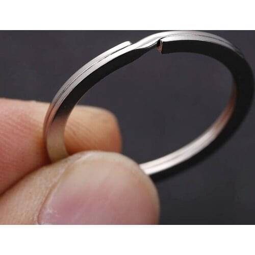 10pcs 28mm 30mm 32mm Keyring Split Ring Key Ring For Key Chain Keychain Diy Jewelry Making Sleutelhanger Key Rings Wholesale