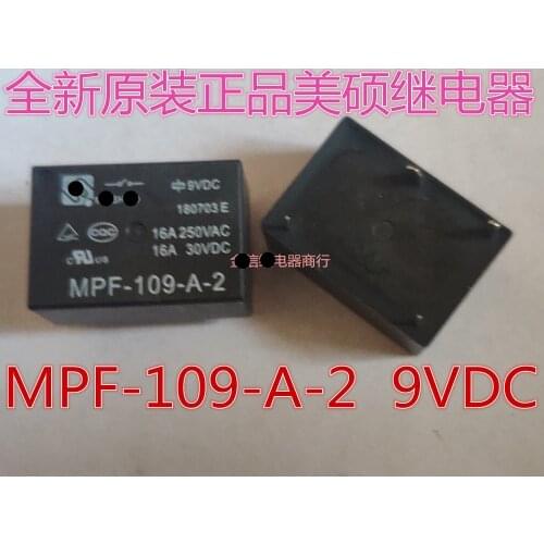 10piece) Relay MPF-109-A-2 9VDC MPF-S-112-A-2 12VDC MPF 109 A 2 9V MPF S 112 A 2 12V 4PIN new and original