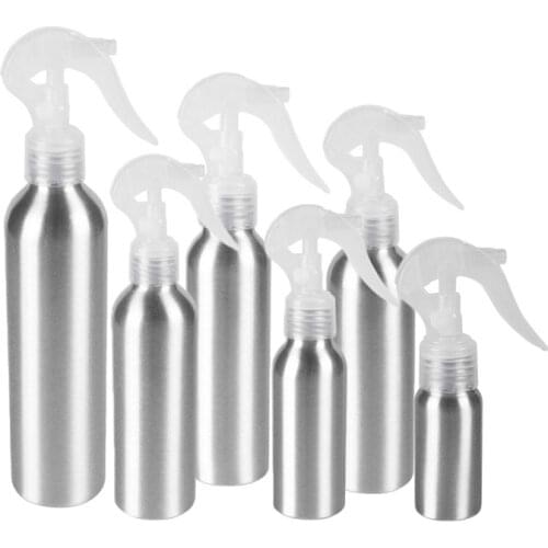 30/50/100/120/150/200ML Portable Aluminum Bottle Makeup Moisture Atomizer Pot Fine Mist Sprayer Bottles Hair Hairdressing Tools