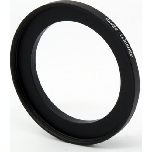 42mm-52mm Step up Filter Ring 42mm x1 Male to 52mm x0.75 Female Lens adapter