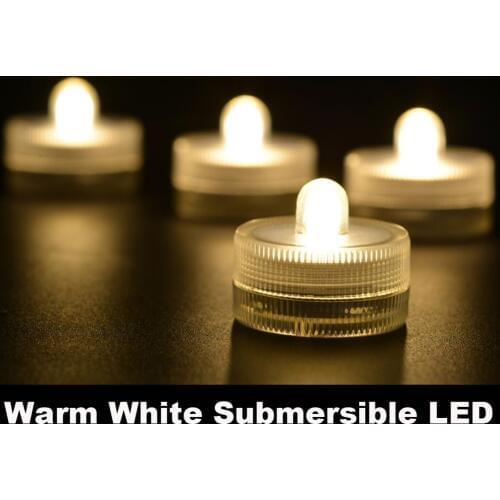 50 pieces/lot) 11 Colors Long Last Batteries Submersible LED Wedding Centerpiece Light