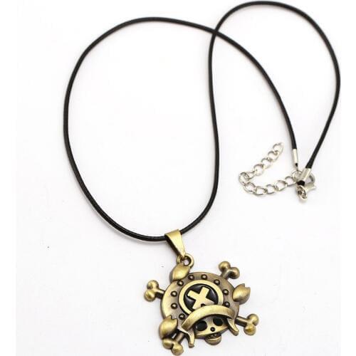 One Piece Tony Tony Chopper Necklace Fashion Rope Pendant Men women Gift Fans Anime Jewelry Accessories