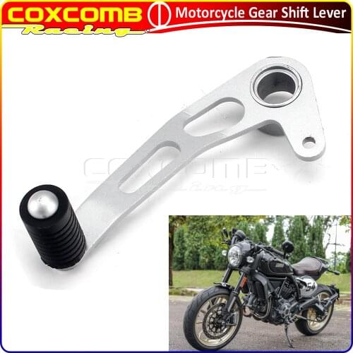 For DUCATI Scrambler 800 Cafe Racer Full Trottle lcon 2015-2021 Left Side Gear Shift Lever Pedal Motorcycle Pedal Plate Shifter