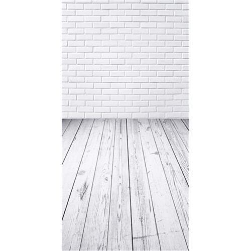 Photography Backdrops Pure White Brick Wall for Baby Shower Backdrops Digital Photo Background Studio Props camera fotografica