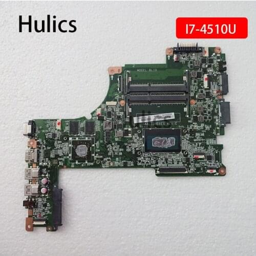 Hulics Original FOR Toshiba Satellite L50 L50-B L55 L55-B Laptop Motherboard SR1EB i7-4510U CPU A000300250 DABLIDMB8E0 DDR3